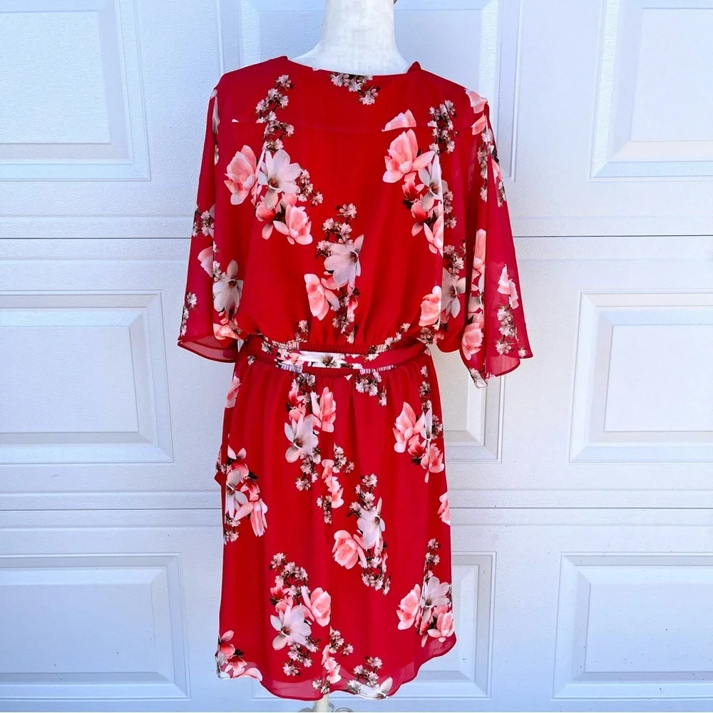 City Chic Sacred Lotus Dress - Size 20